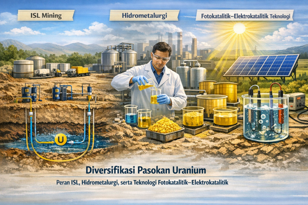 Peran ISL dan Teknologi Katalitik dalam Diversifikasi Pasokan Uranium