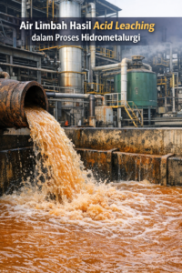 Cara Mengolah Air Limbah Asam dari Proses Hidrometalurgi
