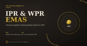 Proses izin pertambangan rakyat emas di Indonesia